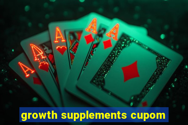 growth supplements cupom